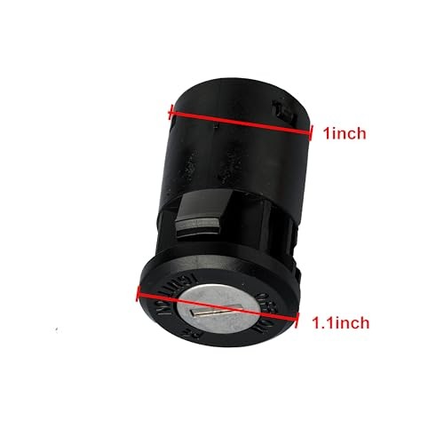 2 Wires Ignition Switch Key Starter Switch with 2 Keys On-Off for Kids