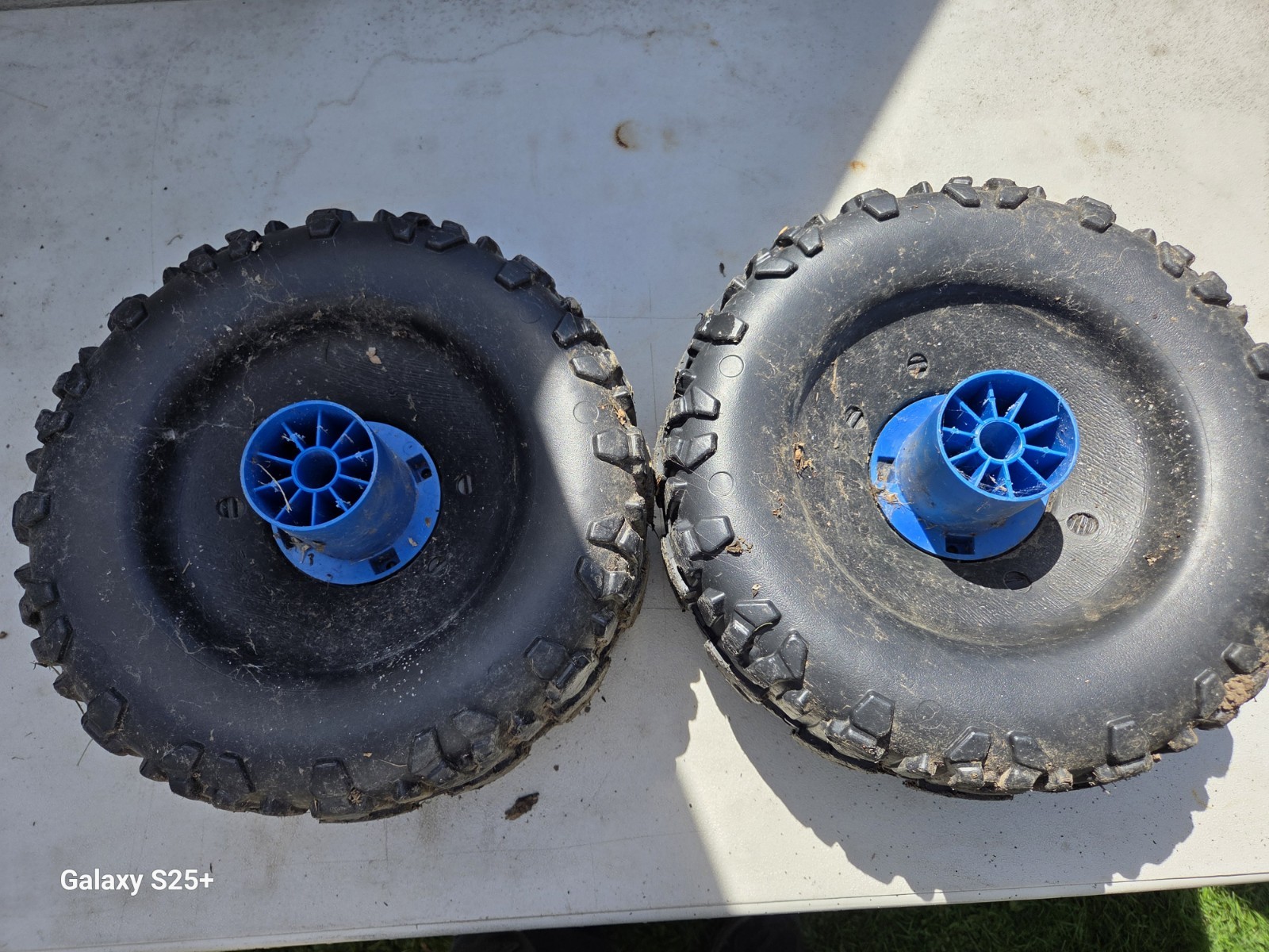 Power Wheels Dune Racer Replacement Rear Tires Blue