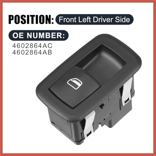 04602864AC Rear Left Right Passenger Car Power Window Switch for Dodge for