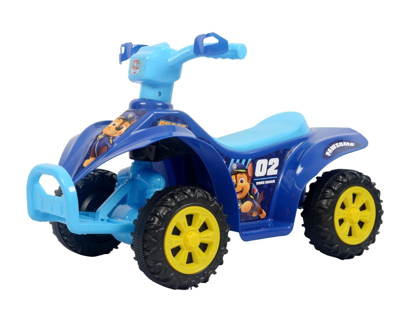 NEW PAW PATROL CHASE 6V QUAD FOR KIDS – POWERFUL AND SAFE RIDE ON TOY AGES 2 – 6