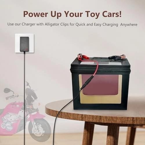 24v Battery Charger for Kids Ride on Cars – Compatible with Power Wheels, | Ebay