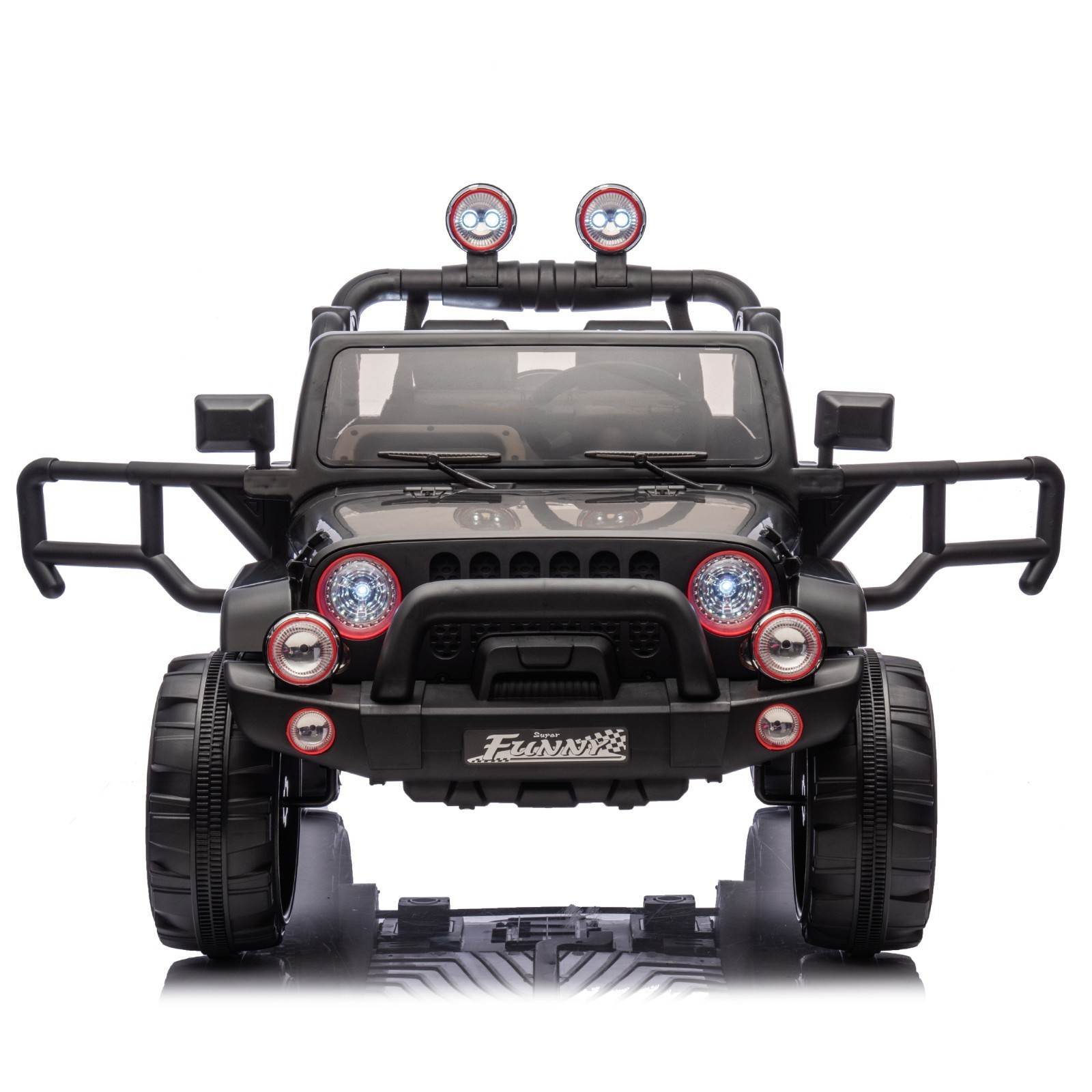 2 Seater Kids Electric Car 24V Ride on Toy Battery Power Wheel Truck with Remote