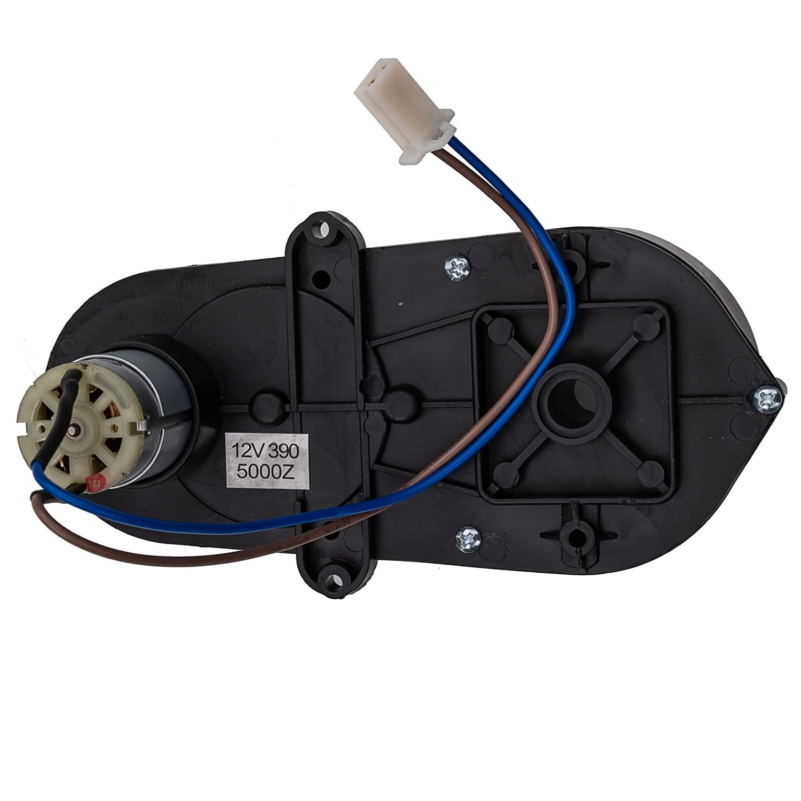 Steering Gearbox RS390 12V 0.39 Inch Aperture Low Speed Replacement Part for