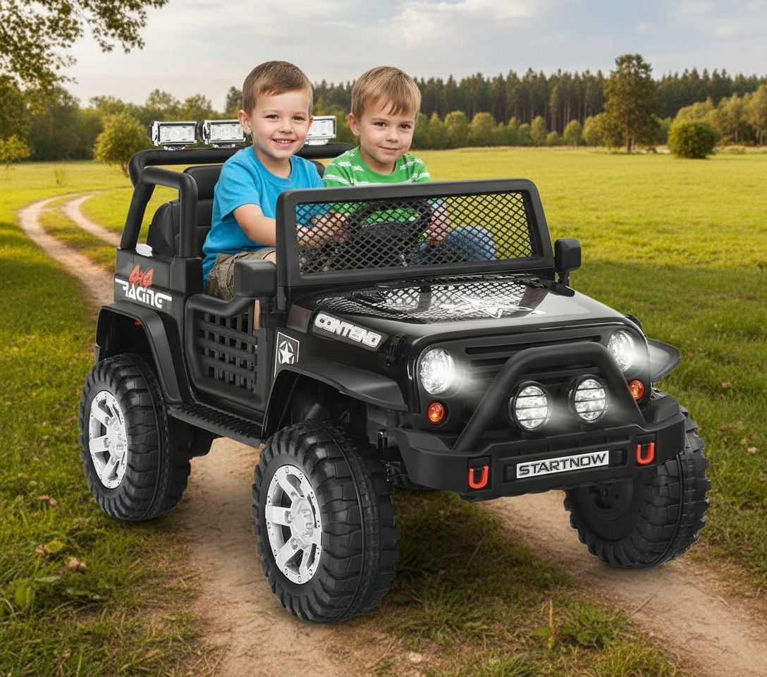 12V Kids Ride On Car Electric Vehicle Toy Truck Jeep 2-Seater w/Remote Control