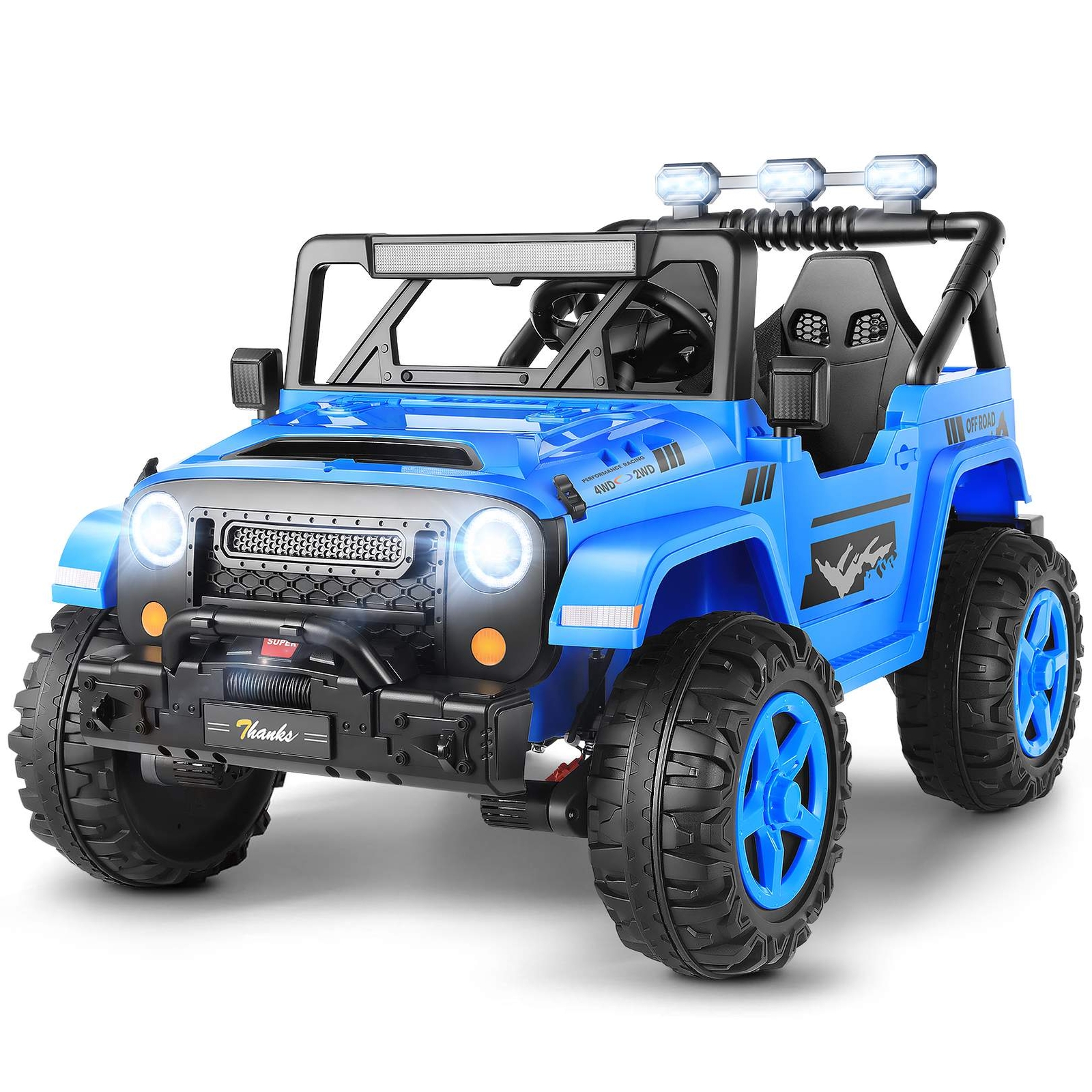 Ride On Car 24V 2WD/4WD Electric Car 4x4Off-Road Battery Powered with Remote