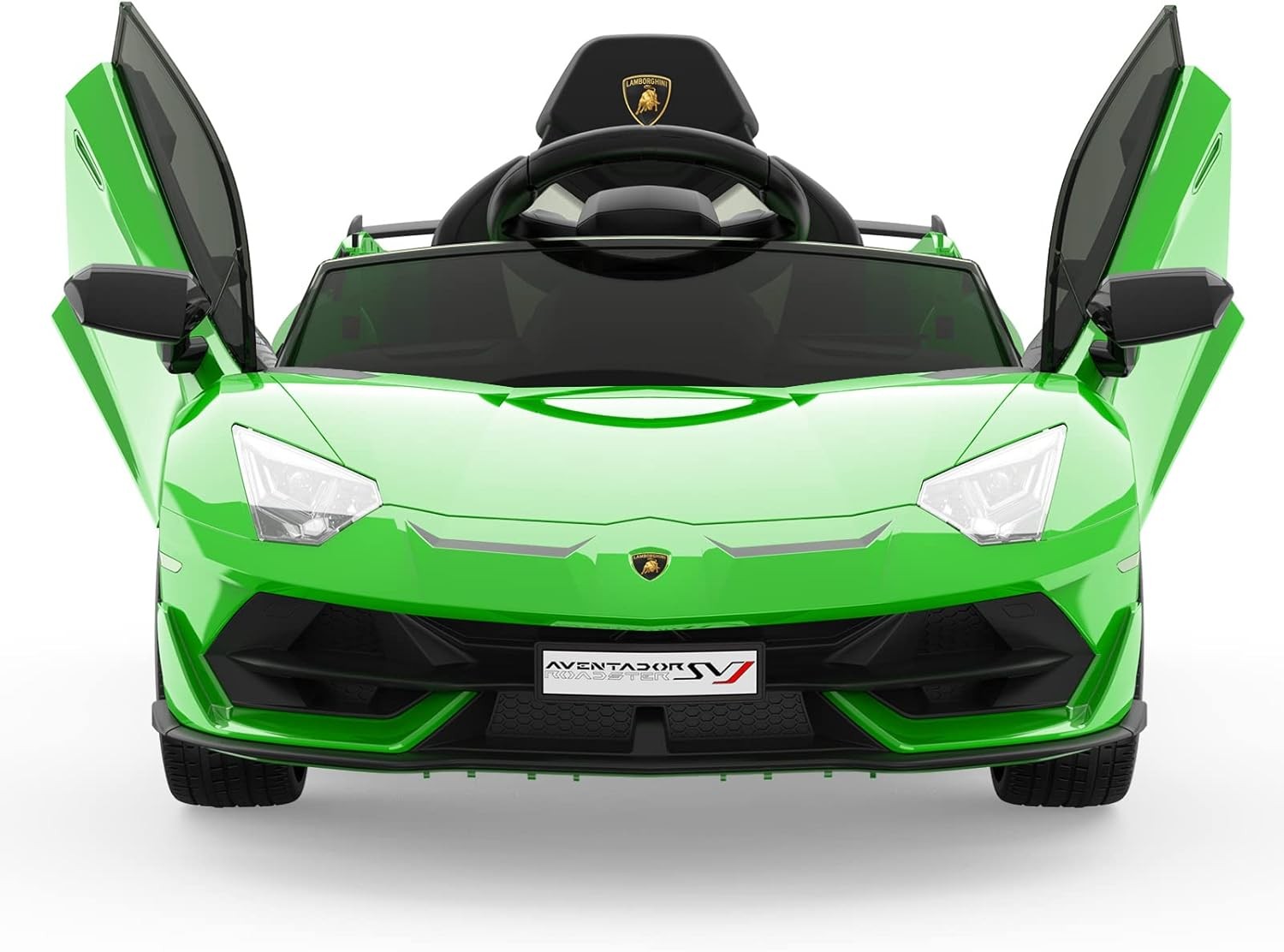 12V Ride On Car Land Rover Kids Electric Car Red with Remote Control Lamborghini