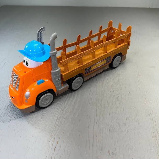 Kid Connection Dino Transporter Truck Kids Toy Removable Bed Push Button Sounds
