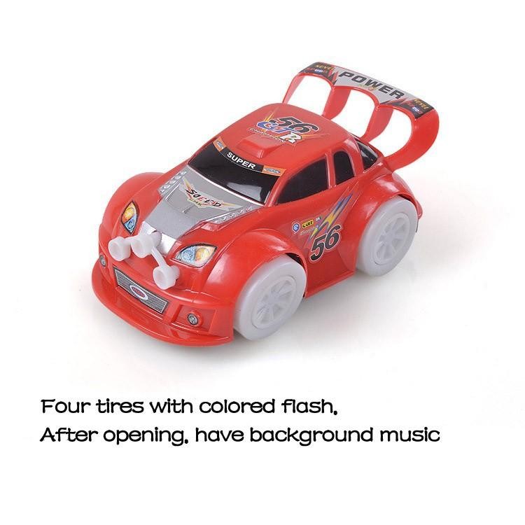 Kids Electric Rotating Toy Car with Lights & Music – Fun Gift for Boys & Girls