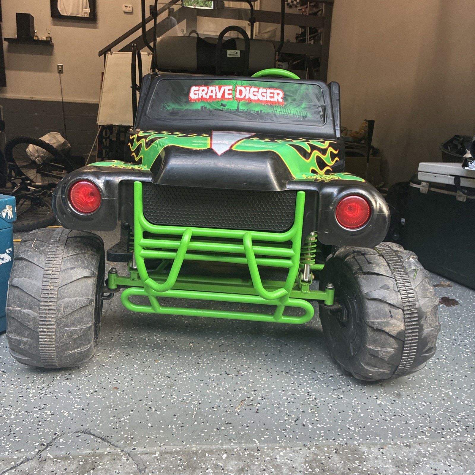 24 Volt Grave Digger Power Wheels