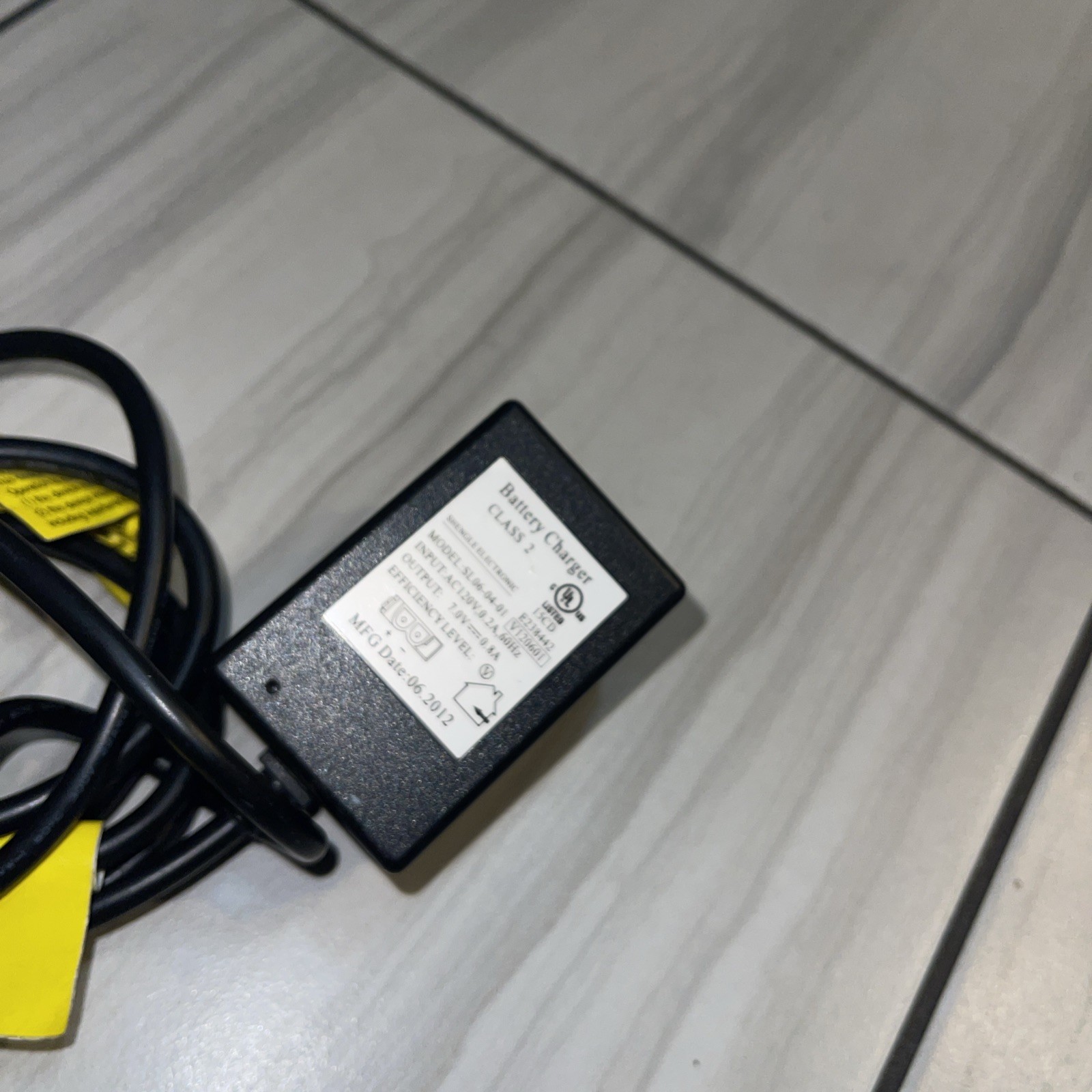 Electronic SL06-04-01 Battery Charger Kid Trax / Motion Trends 7V—.8A