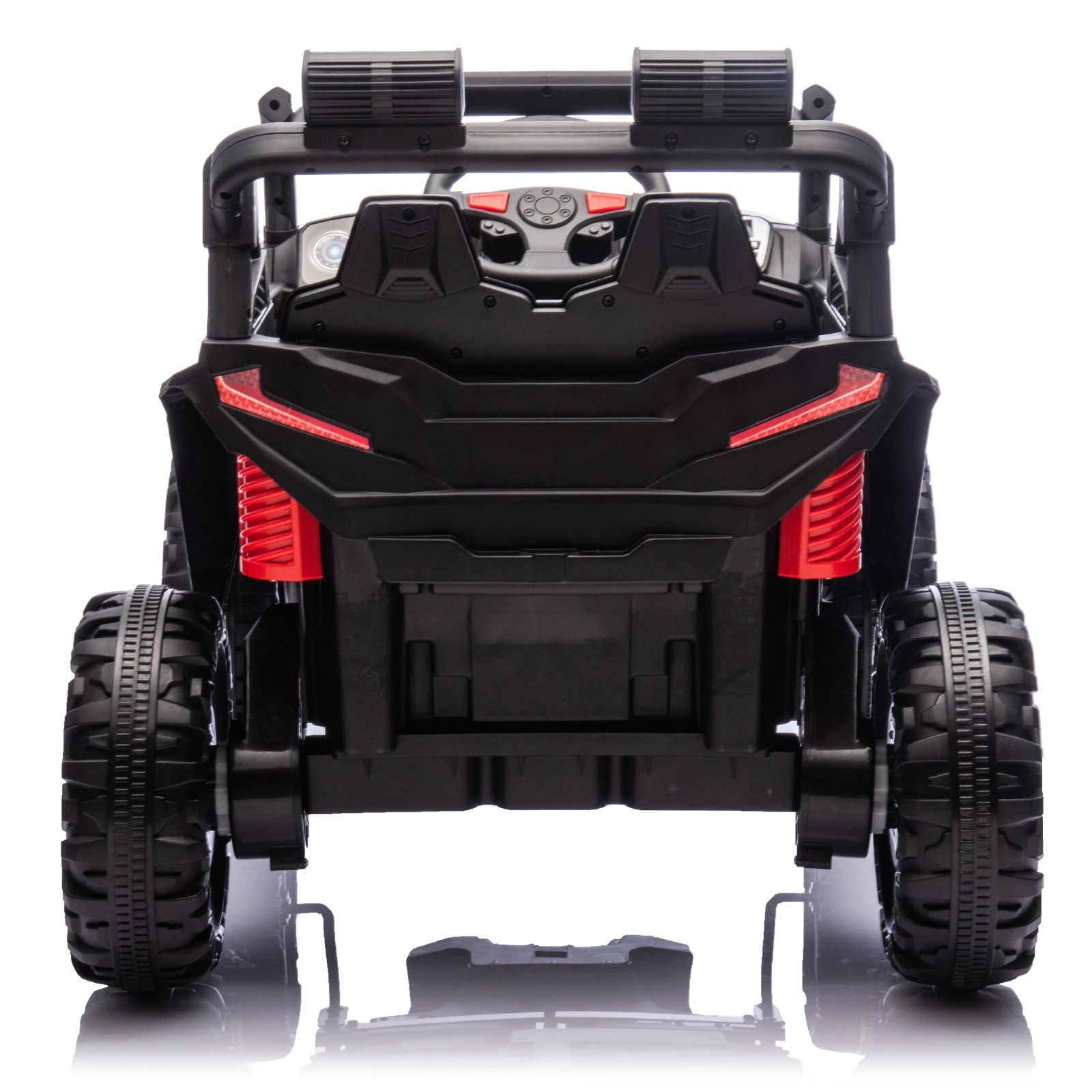 24V Kids Electric Car Ride on UTV Battery Power Wheels with Remote Control Black