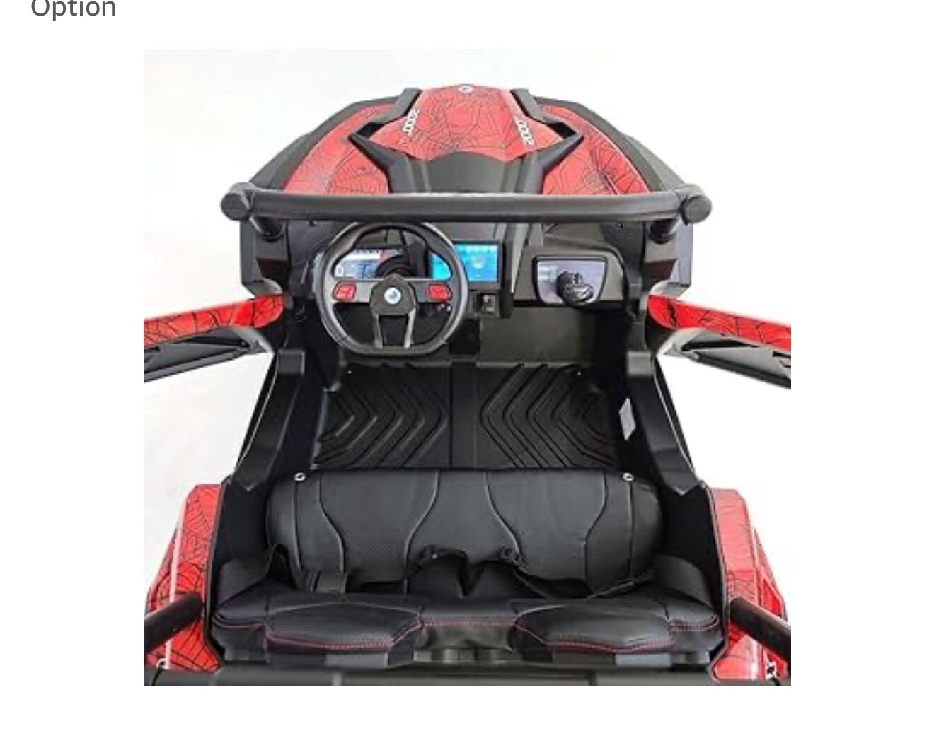 MX-UTV Buggy 2 Seat MP4 24V Drive Kids Battery Powered Electric Car w/Remote