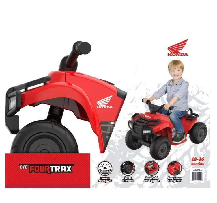 6V Honda Four Trax, Battery Powered Ride on NEW