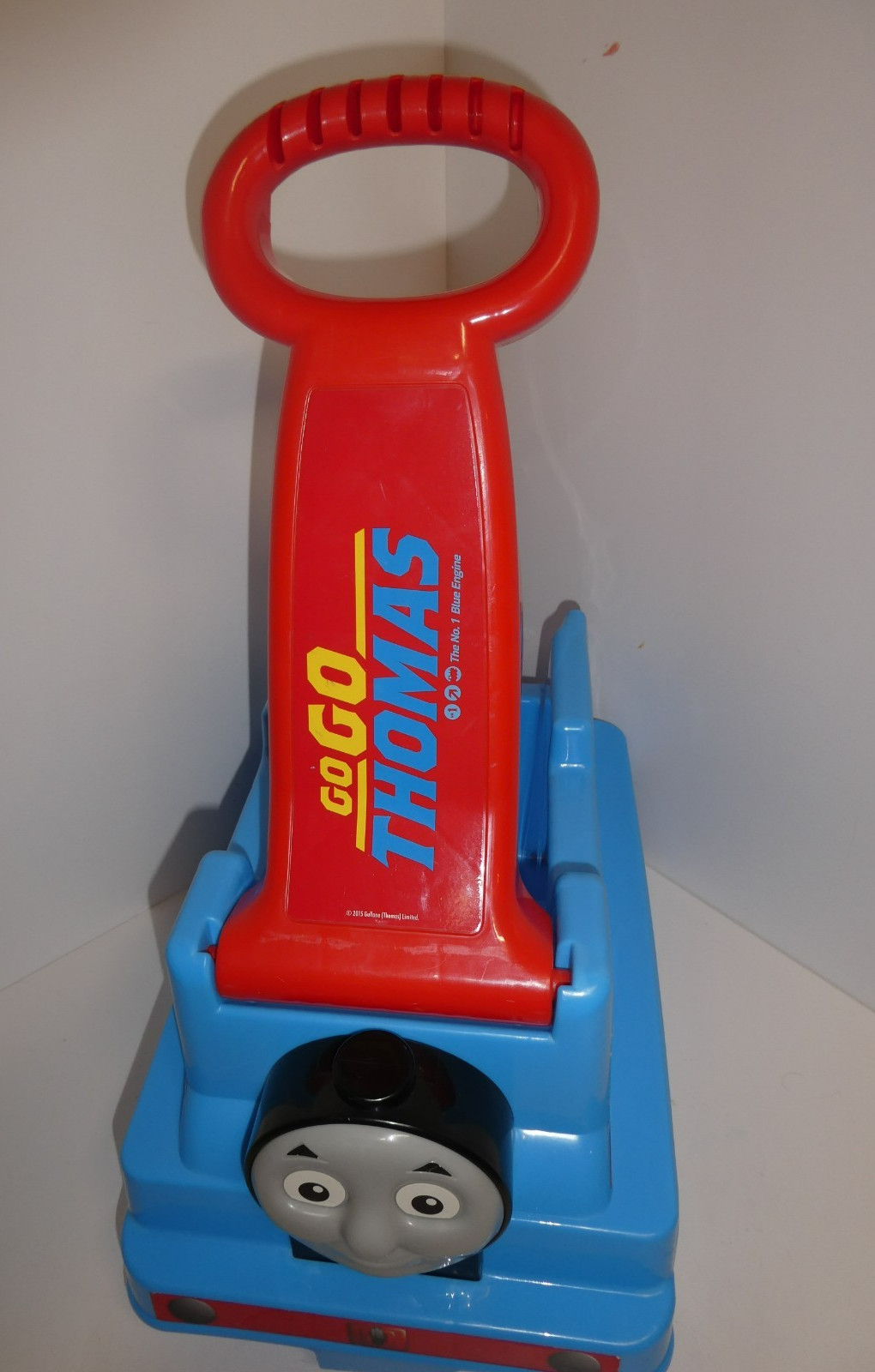 GO Thomas The Train Tank Engine Small Wagon Storage, Pull Toy, Ride On 2015 Rare