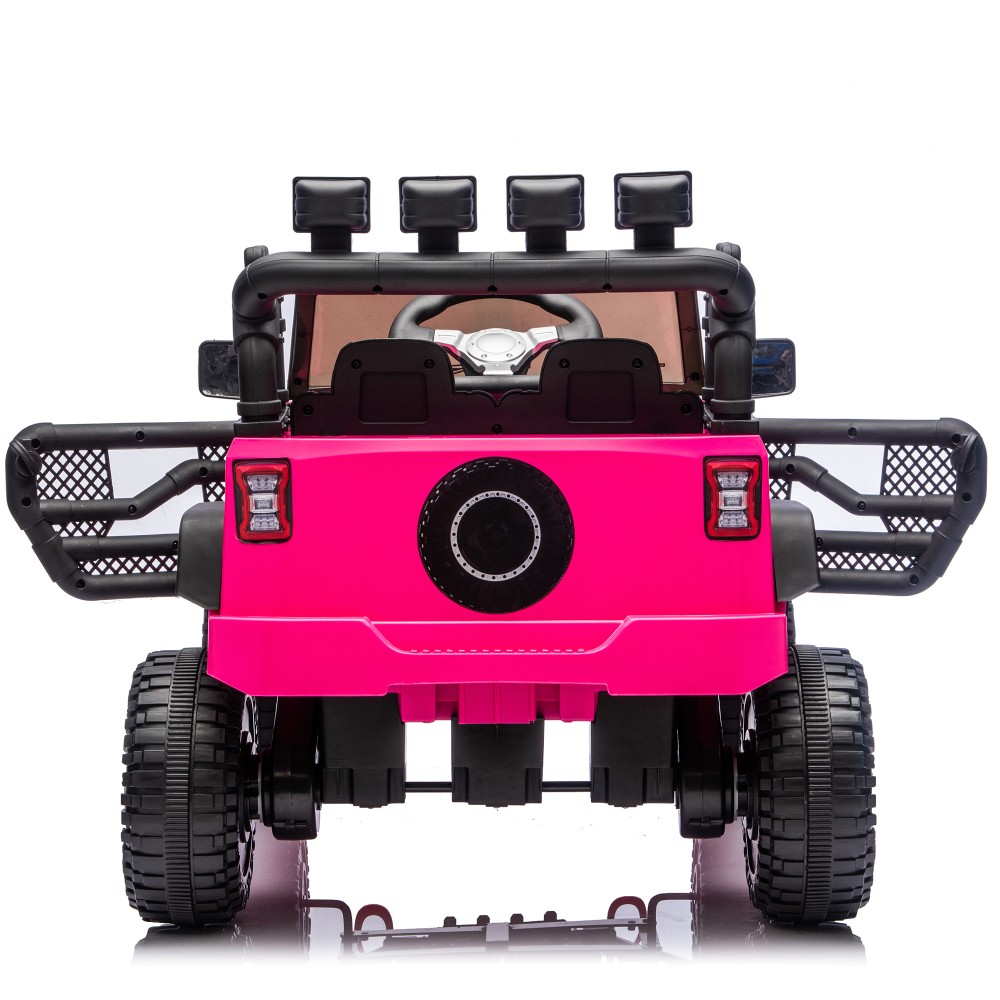 24V Kids Ride On Car W/Parents Remote Control,400W Motor,Four Wheel Suspension