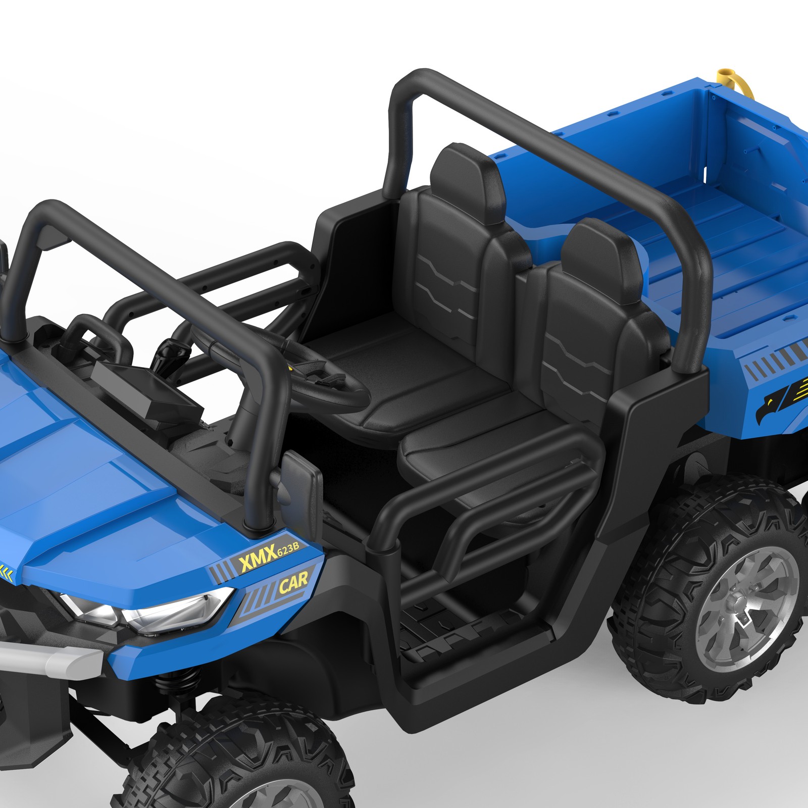 Kids 2 Seater Ride on Car 24V Electric Dump Truck 4WD Off-road UTV