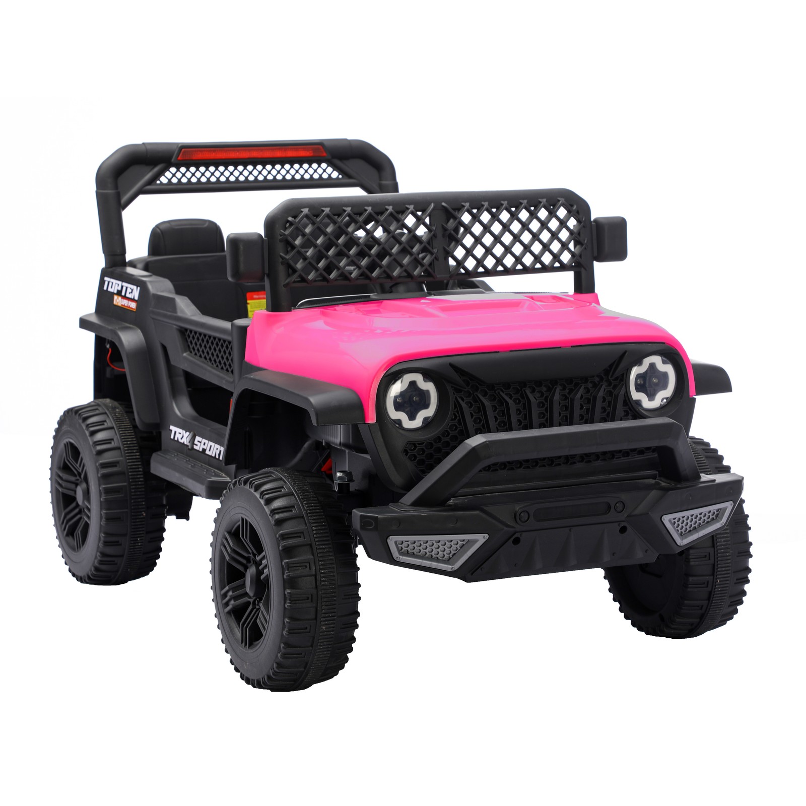 Ride on Car Kids Electric Car with Remote Control Swing for 3~6 Years Gift Pink