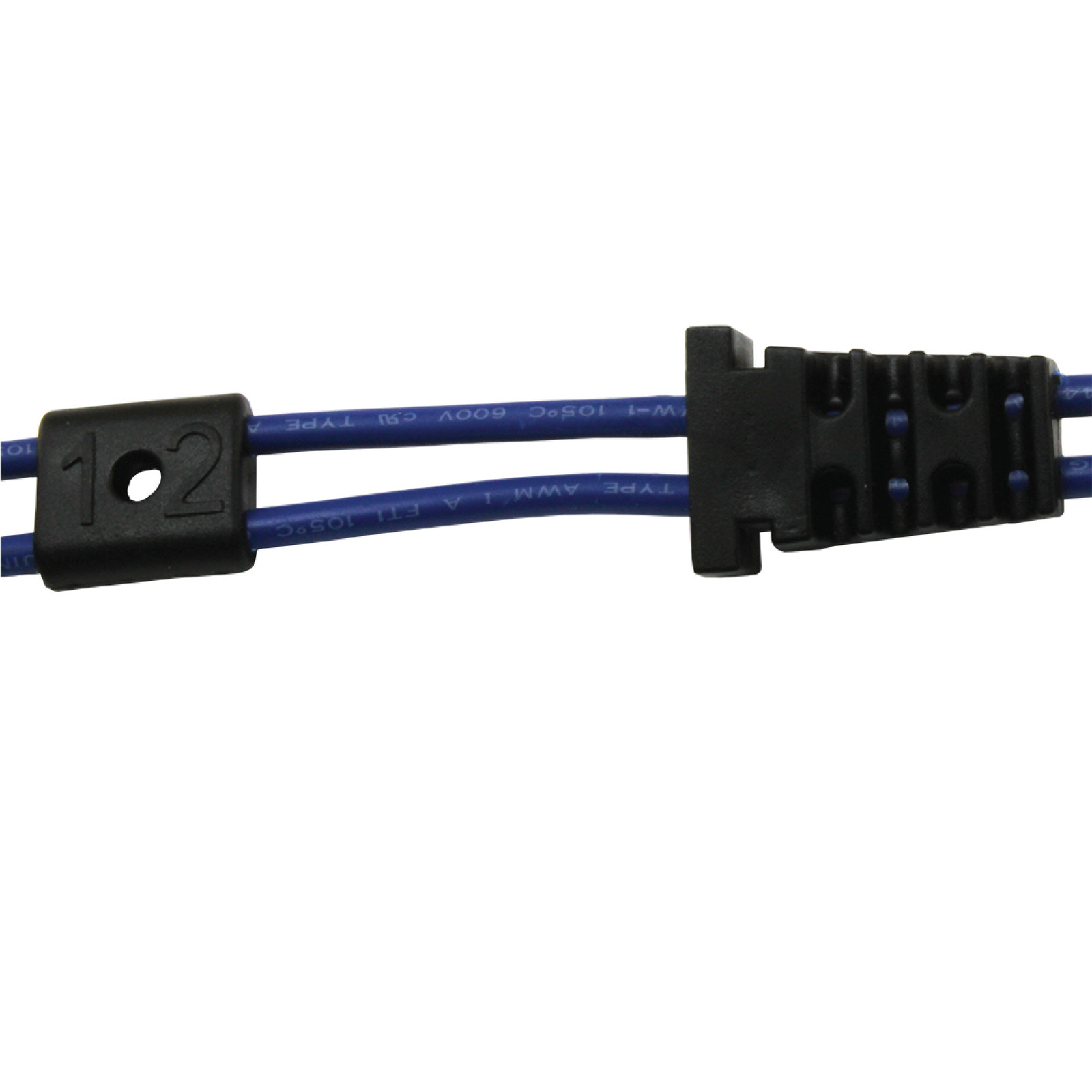 Peg Perego Blue Battery Connector 12 VOLT Gaucho, Gator, Sportsman WITH FUSE