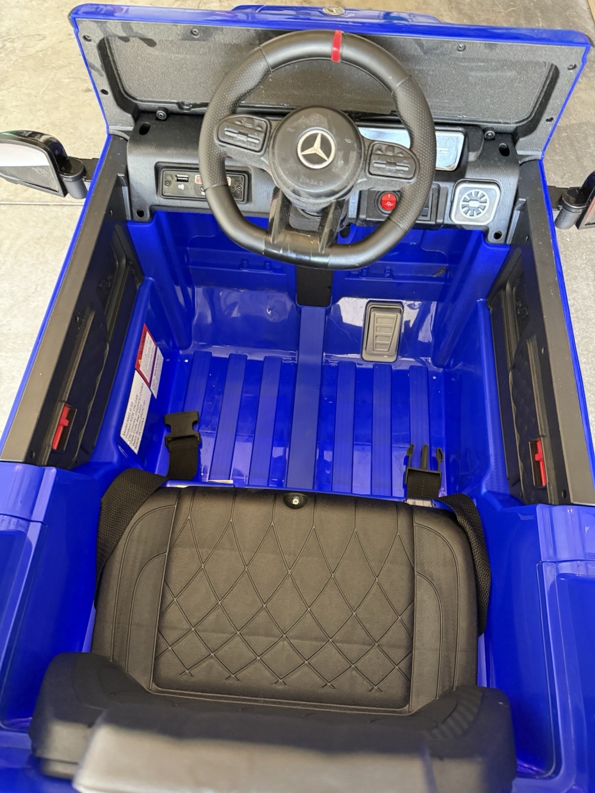 Mercedes-Benz G63 12V 7Ah Electric Ride-On Car for Kids, Ages 2-5