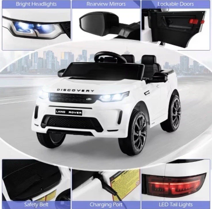 Kids 12V Ride On Car Licensed Land Rover Electric Vehicle w/ Remote Control