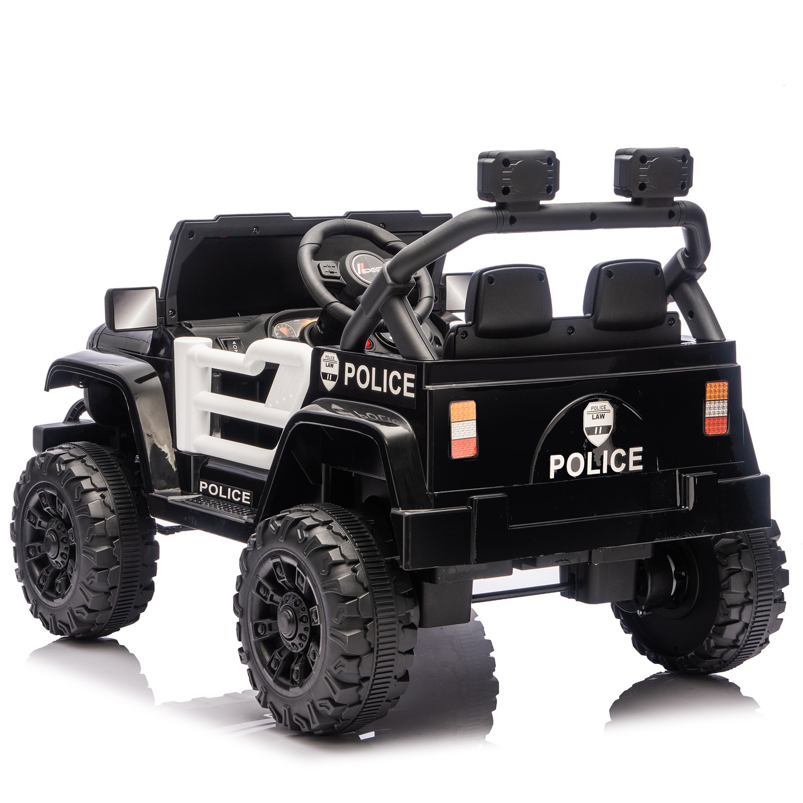 12V Kids Ride On Car Dual Drive 4 wheel With Bluetooth USB for Kids 2-4 NEW