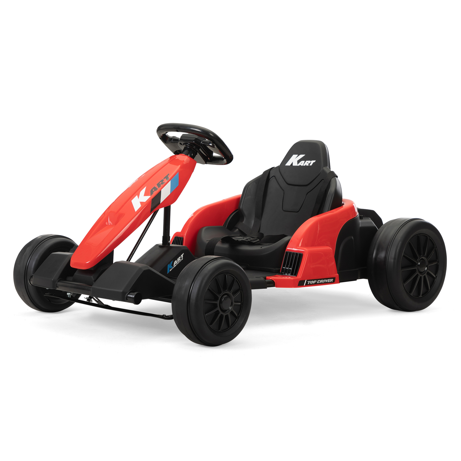 TOBBI 24V Kids Go-Kart Electric Power Ride On Toy Vehicle for Kids Aged 4-16