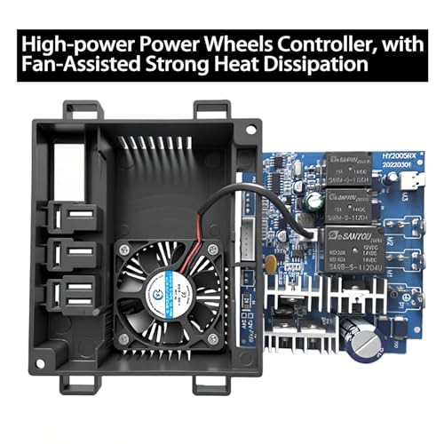 HY2005RX-24V/40A High Power 2.4G Bluetooth Motor Control Box for Power Wheels