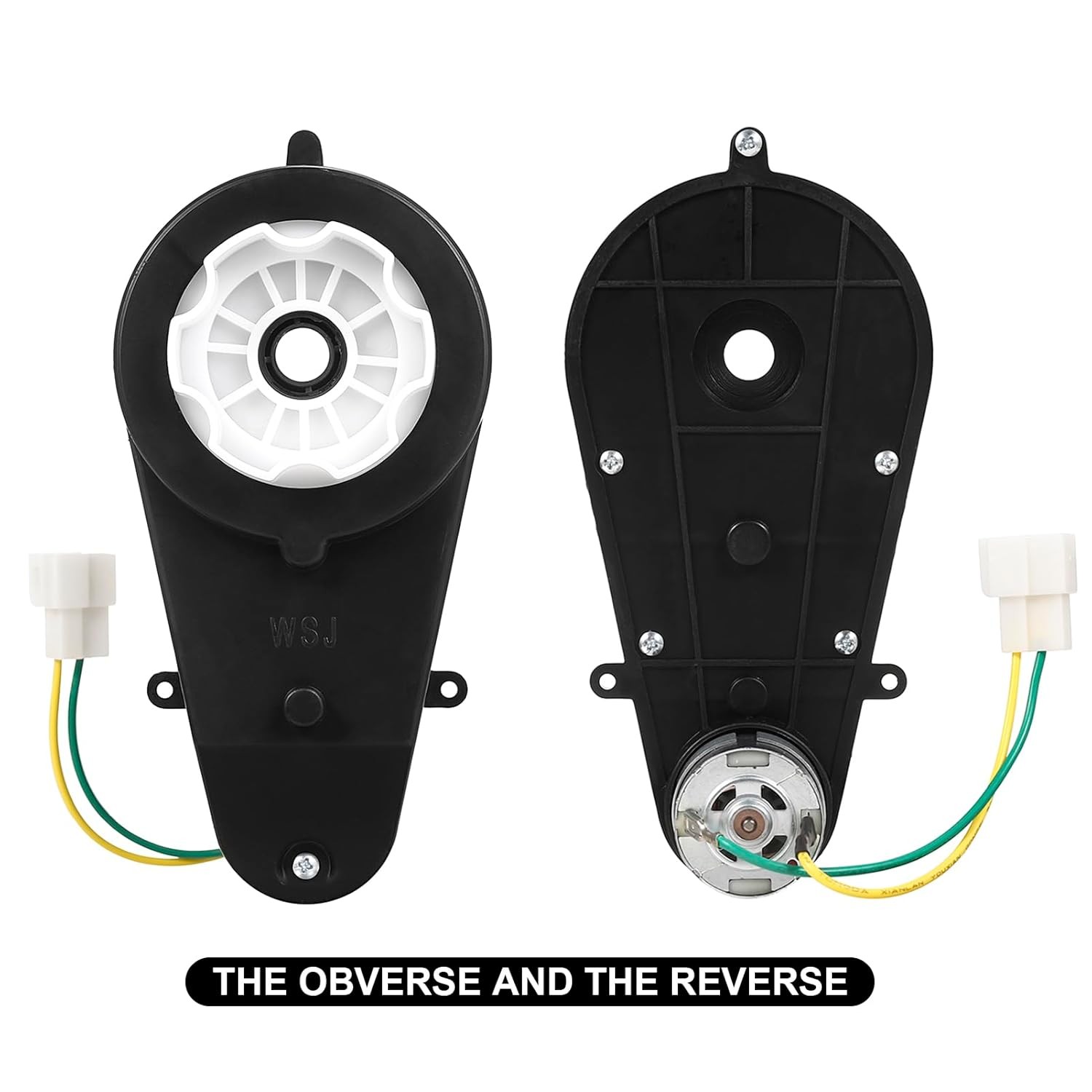 24V 30000RPM Kids Ride On Car Motor Upgrade Power Wheels High Speed Gearbox