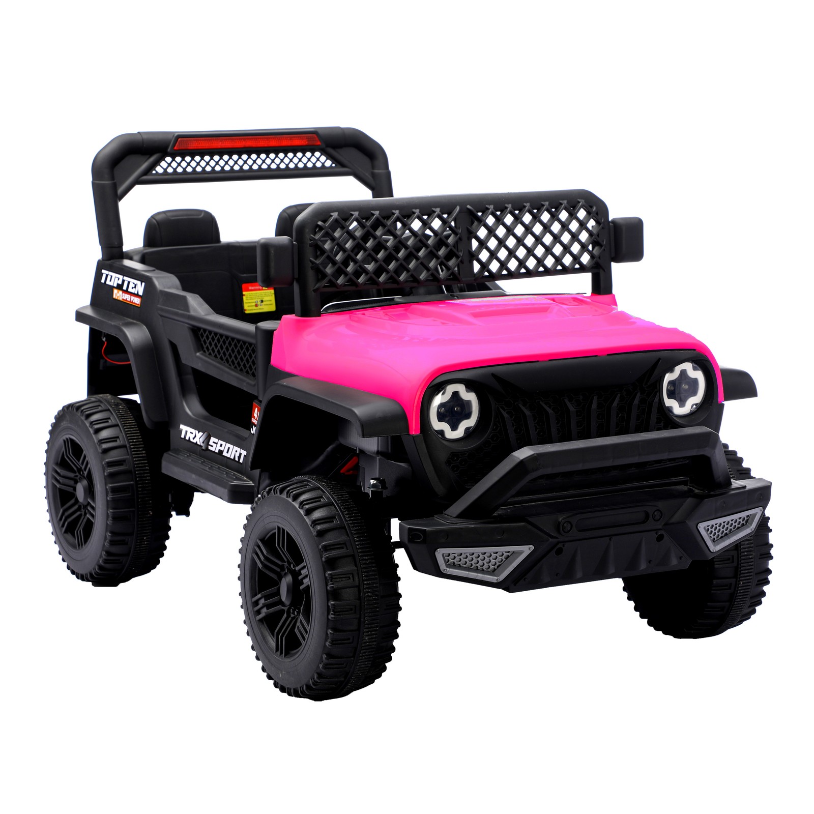 Ride on Car Kids Electric Car with Remote Control Swing for 3~6 Years Gift Pink