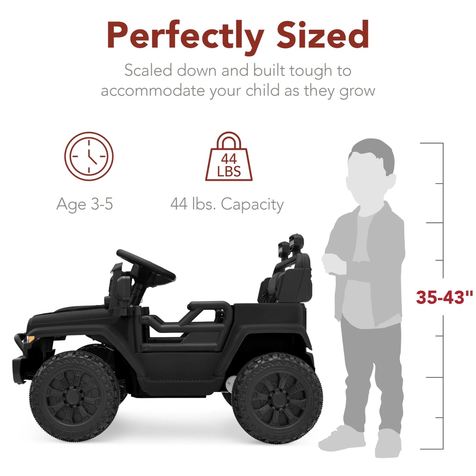 Kids Ride on 6V Jeep SKY6794