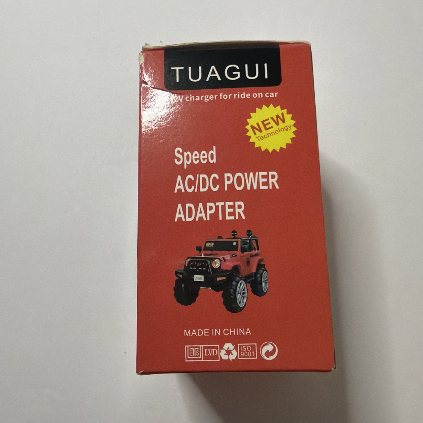 TUAGUI 12 Volt Battery Charger AC/DC Power Adapter HD290 for Ride-On Toys