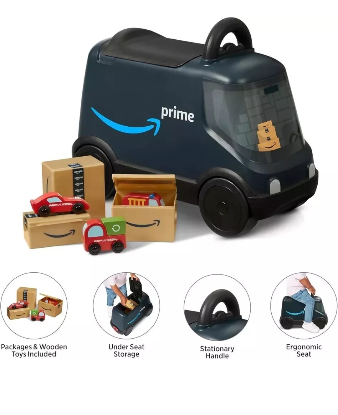 🚚 Amazon Delivery Van Ride-On Toy for Kids Just released!! 🚚