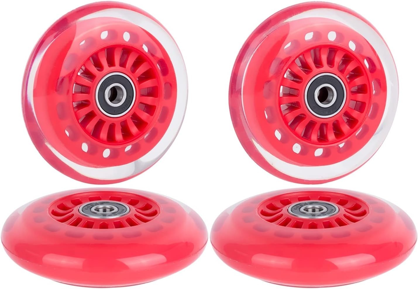 Kid-Friendly Polyurethane Replacement Wheels for All Twist Wiggle Cars – 4 Pack