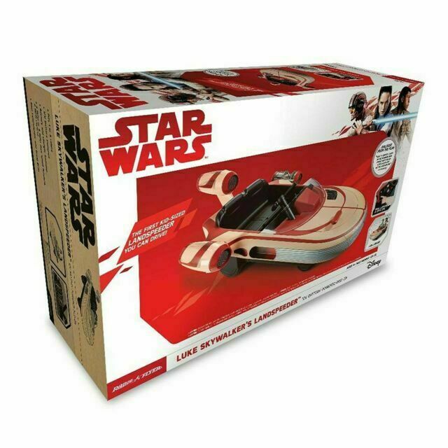 Radio Flyer Star Wars 12V Luke Skywalkers Landspeeder Ride On- New in Box