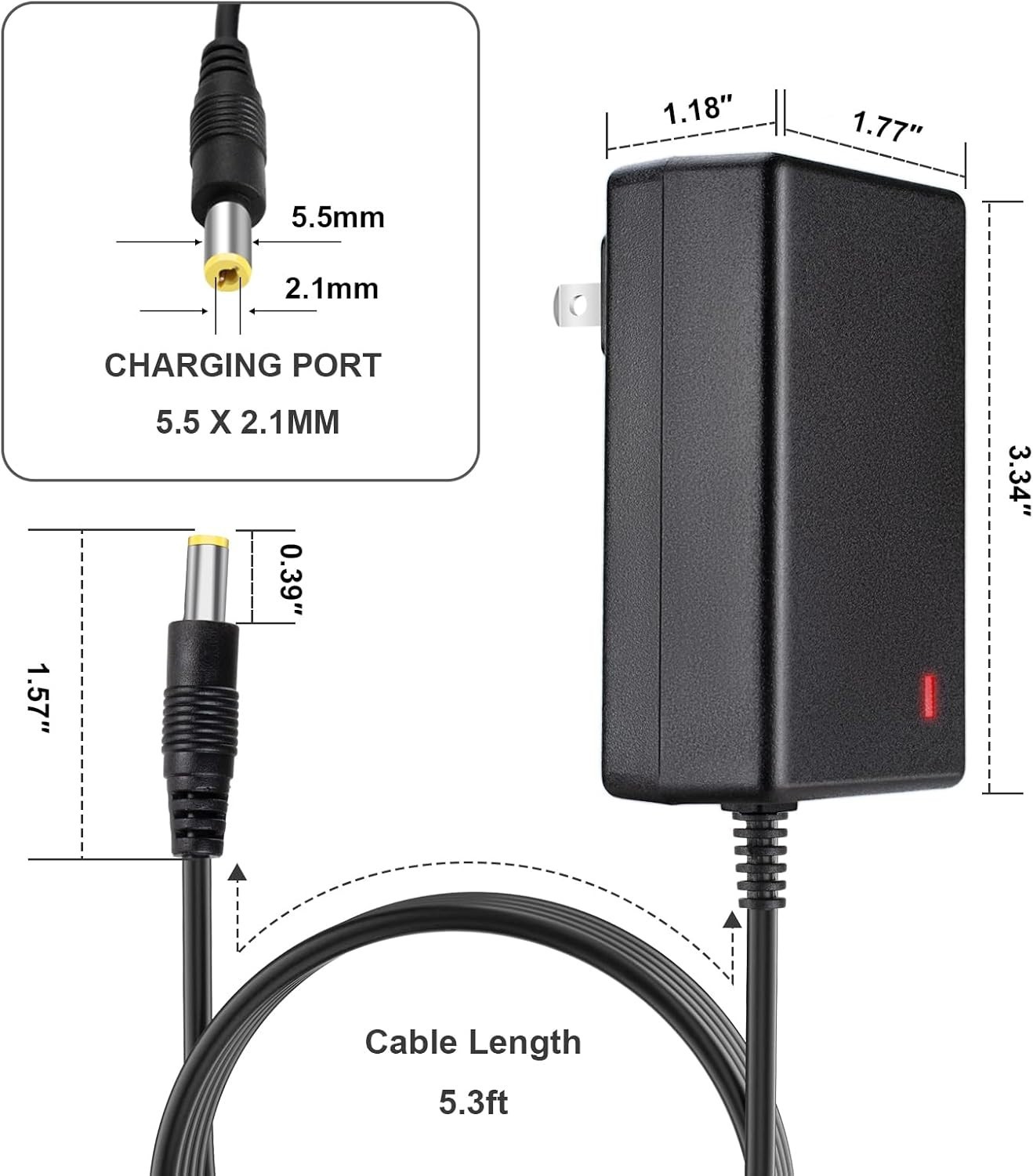 Fast Charging 12V Battery Charger for Wranglers & Ride-On Cars – Certified