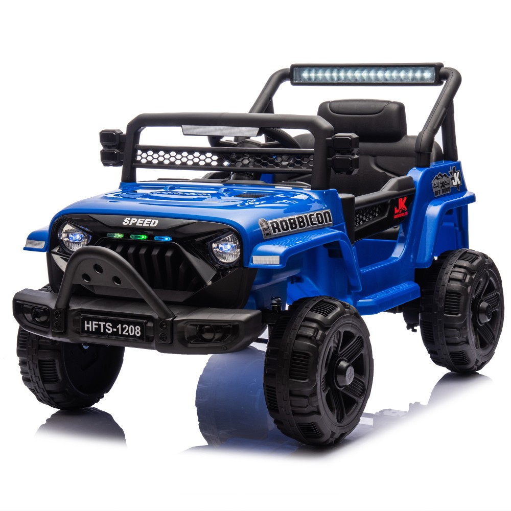12V Kids Ride On Electric Truck Car W/Parents Control,2WD,Four-wheel suspension