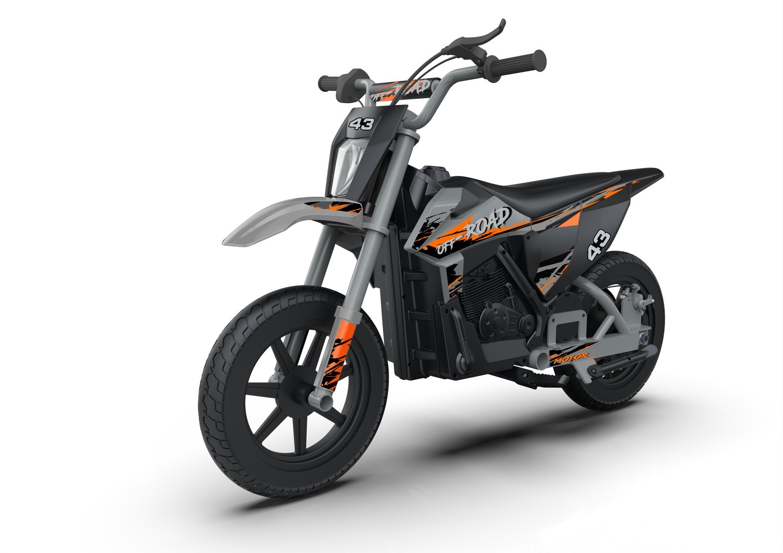 36V Kids Ride on Dirt Bike15.5MPH Fast Speed Electric Battery-Powered LED Light