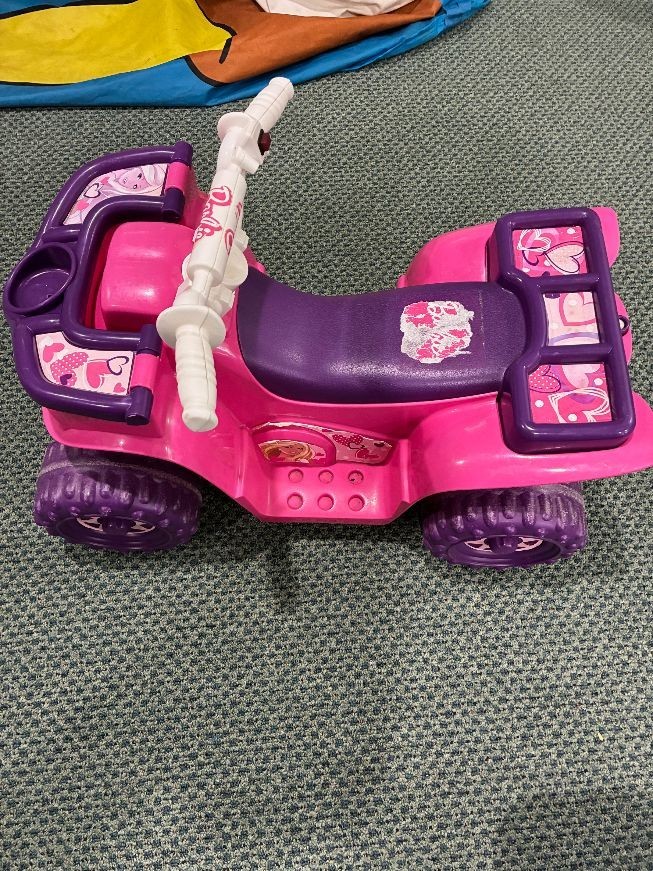 Barbie Trailrider-Fisher Price Power Wheels-Battery Powerd ride on car w/ battry