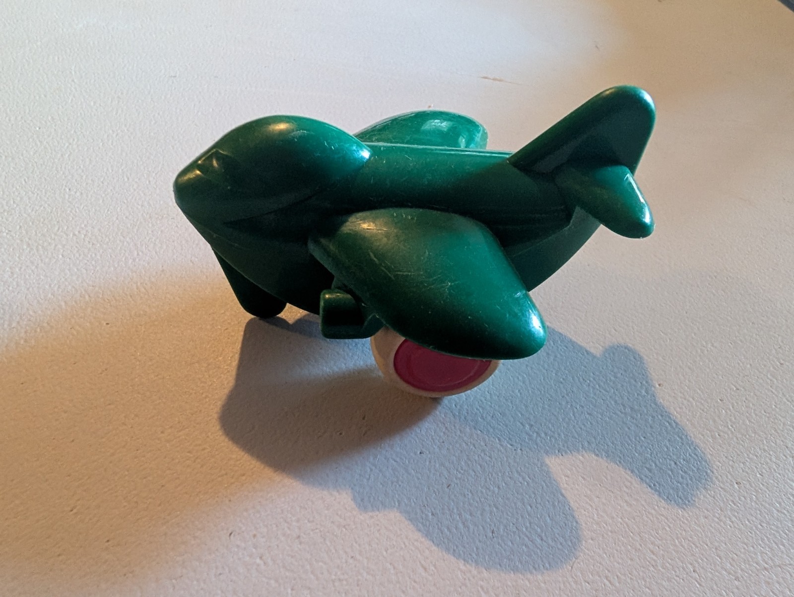 Viking Toys Sweden Jumbo Plane 1148 Green Play Vehicle Rubber Wheel Air Toddler