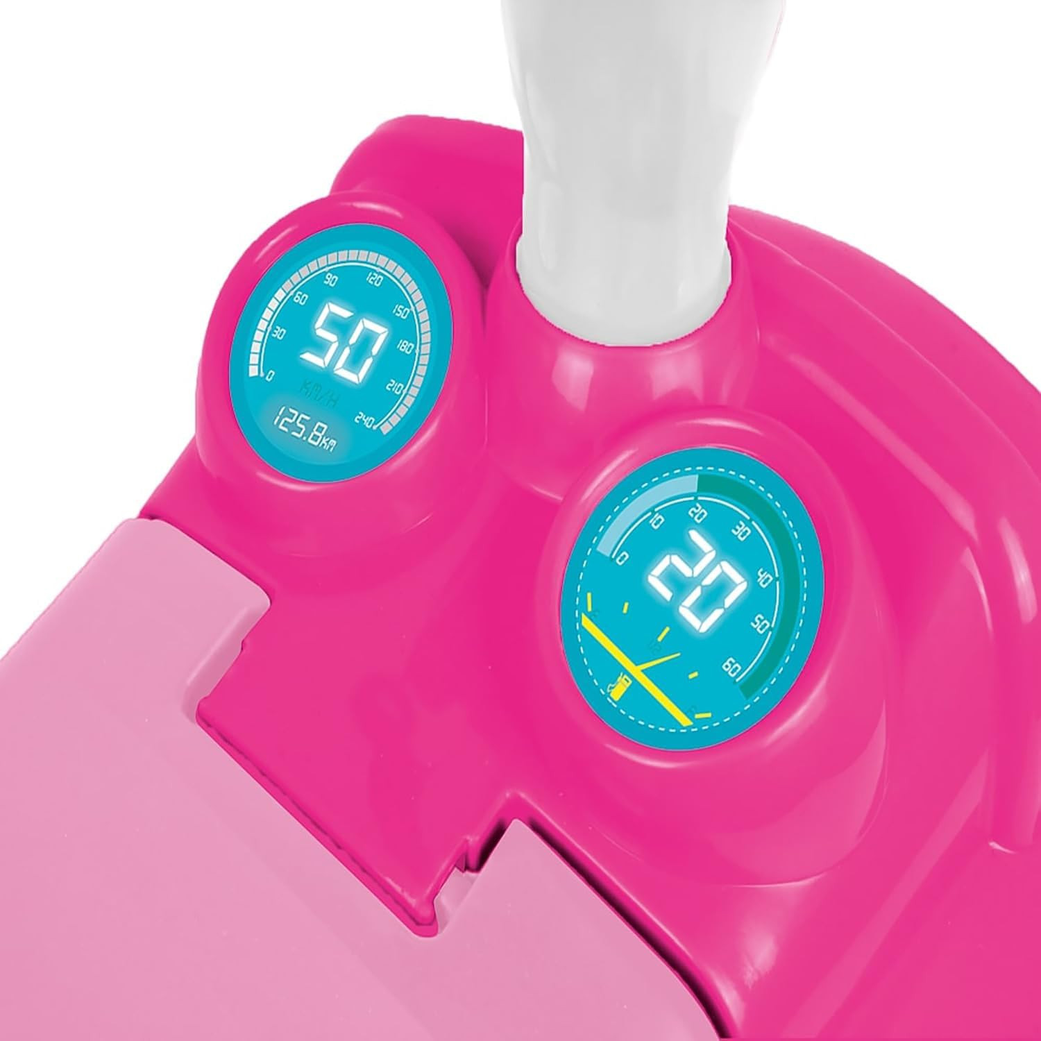 : Ride on Car: 4-In-1 Walk & Drive – Unicorn & Pink – Walk-Ride-Rock-Drive, Foot