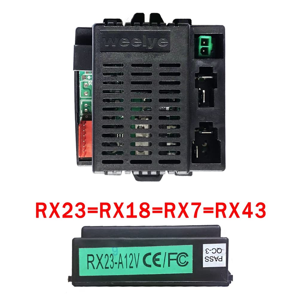 12 Volt Weelye RX18,RX43,RX23 CE 2.4G Bluetooth Receiver Control Box Conversi…