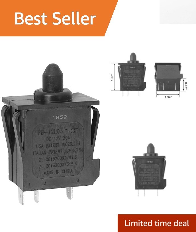 Upgrade Your Power Wheels: Plunger Type Accelerator Switch – Easy Installation