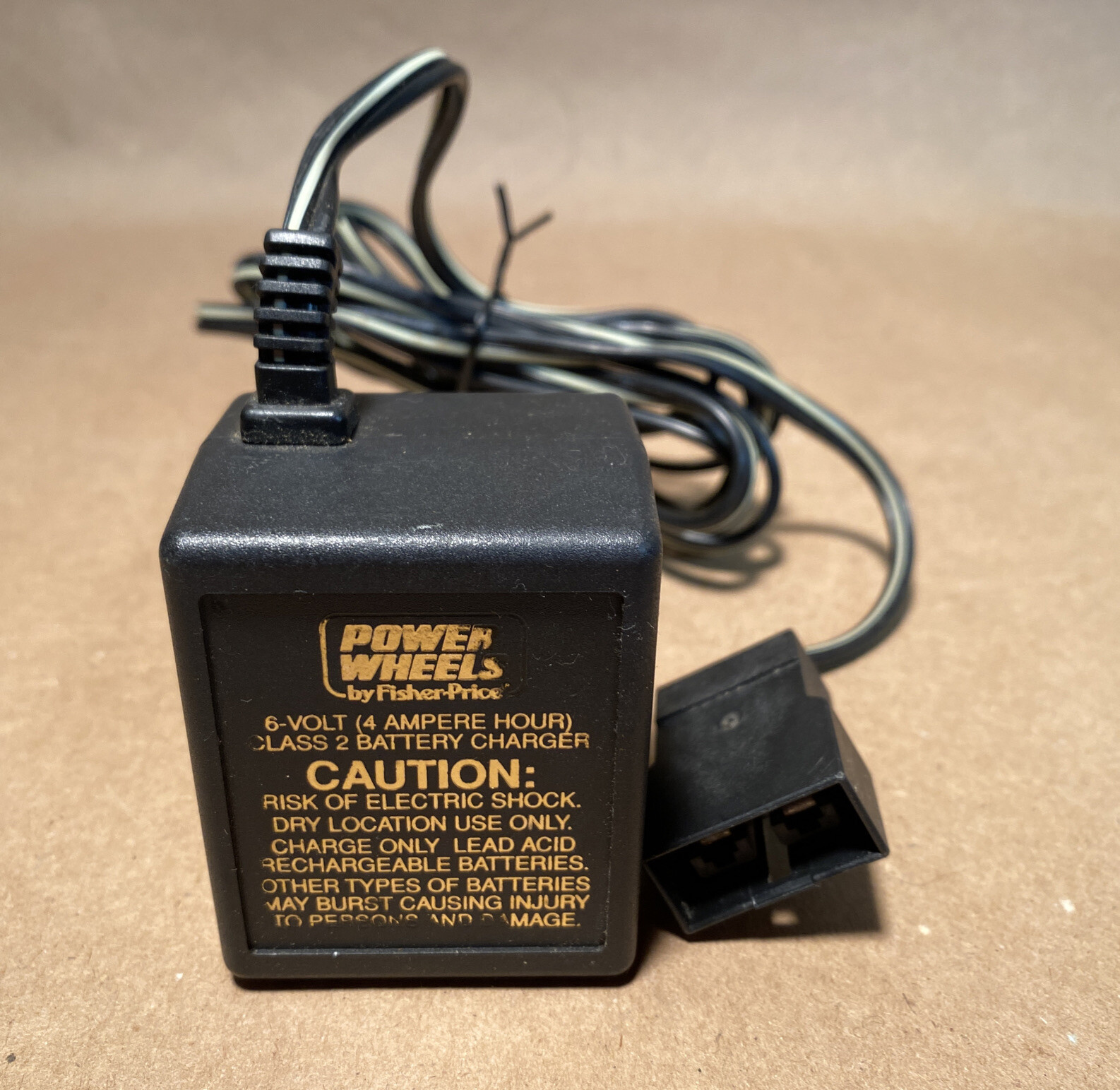 Genuine Power Wheels 6V Battery Charger 00801-0976 Fisher Price OEM Ride On