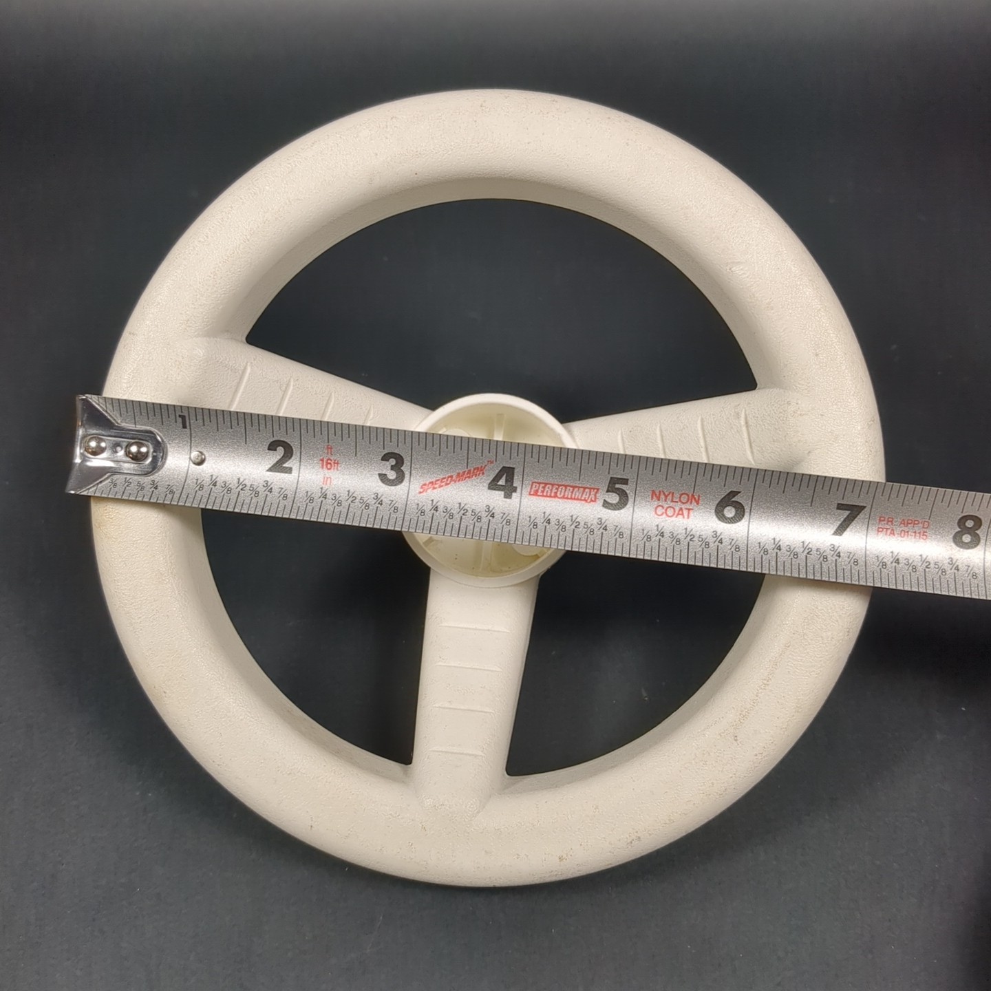 Power Wheels Jeep Wrangler Steering Wheel White