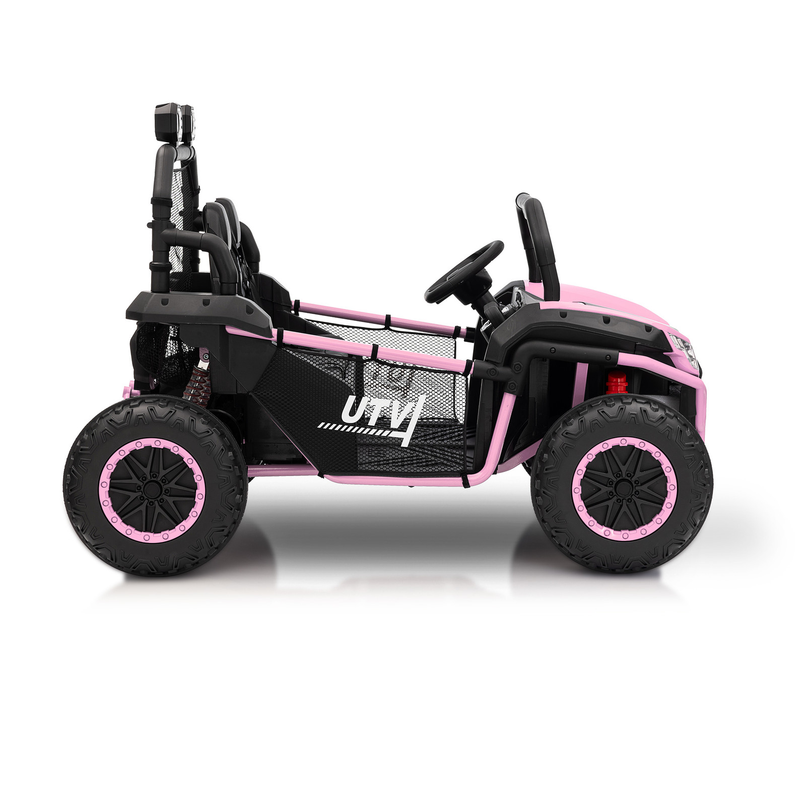 24V Power Wheel for Big Kids 3-8,2 Seater Electric Car,Ride on Car Toy for Grass
