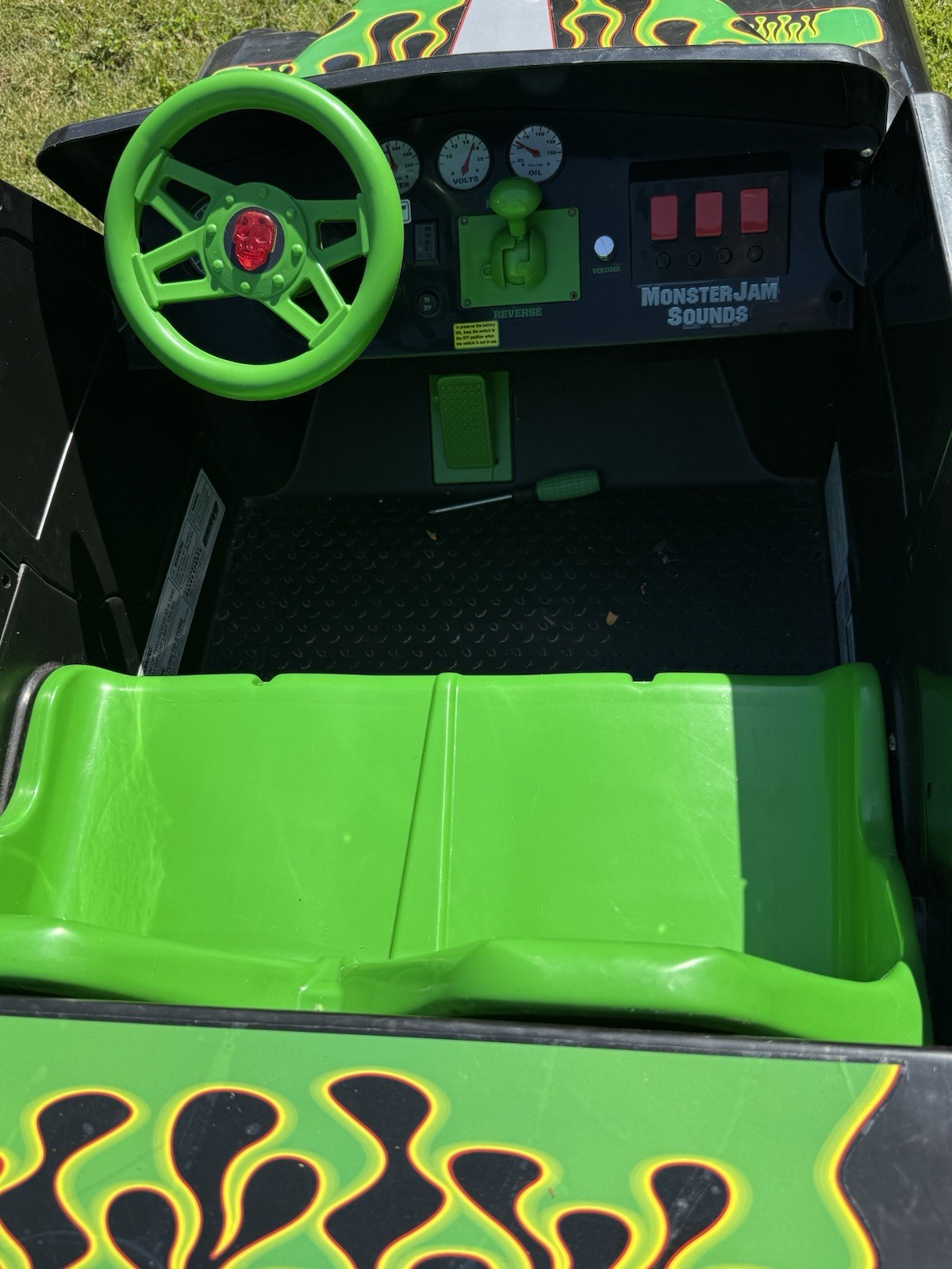 24 Volt Grave Digger Power Wheels