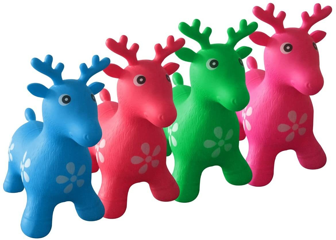Kids Bouncy Toy – 3 Animals and 4 Colors Available