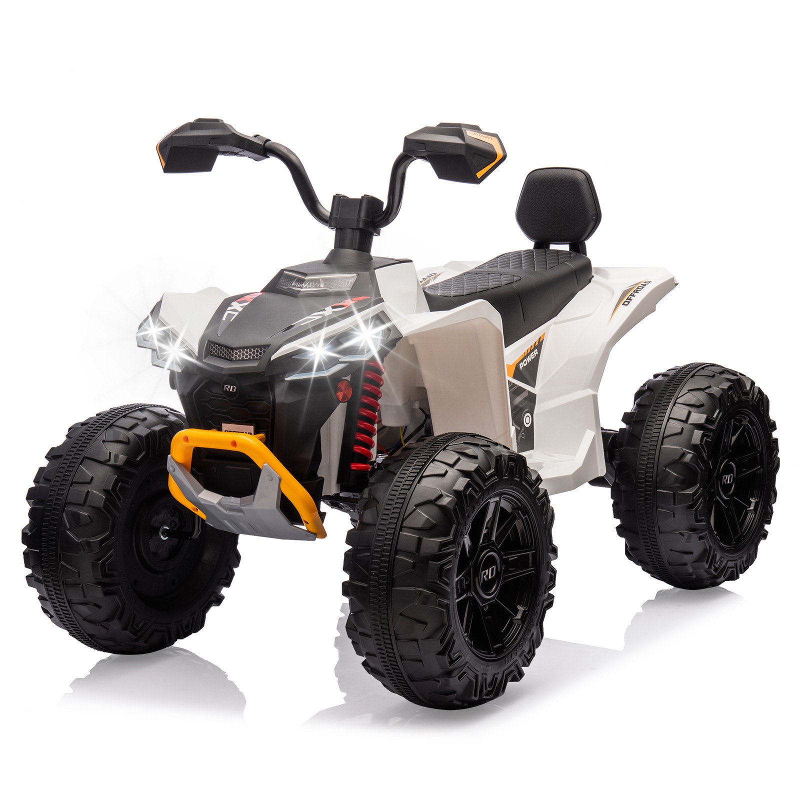 24V Two Seater Electric ATV 550W Motor High Low Speed LED Light Ride On Toy