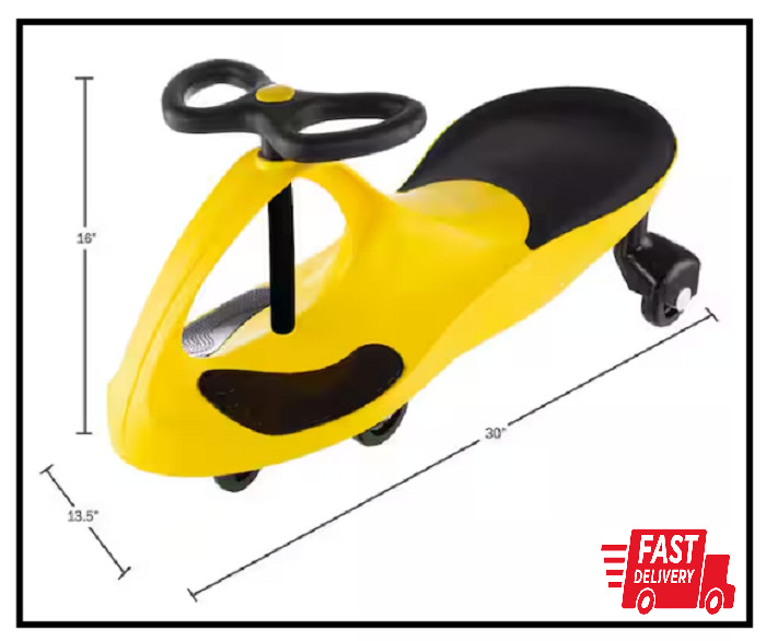 Yellow Wiggle Car Ride On