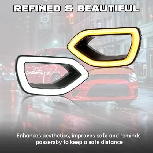 LED Grille Lights for Dodge Charger SRT/Scat Pack 2015-2022